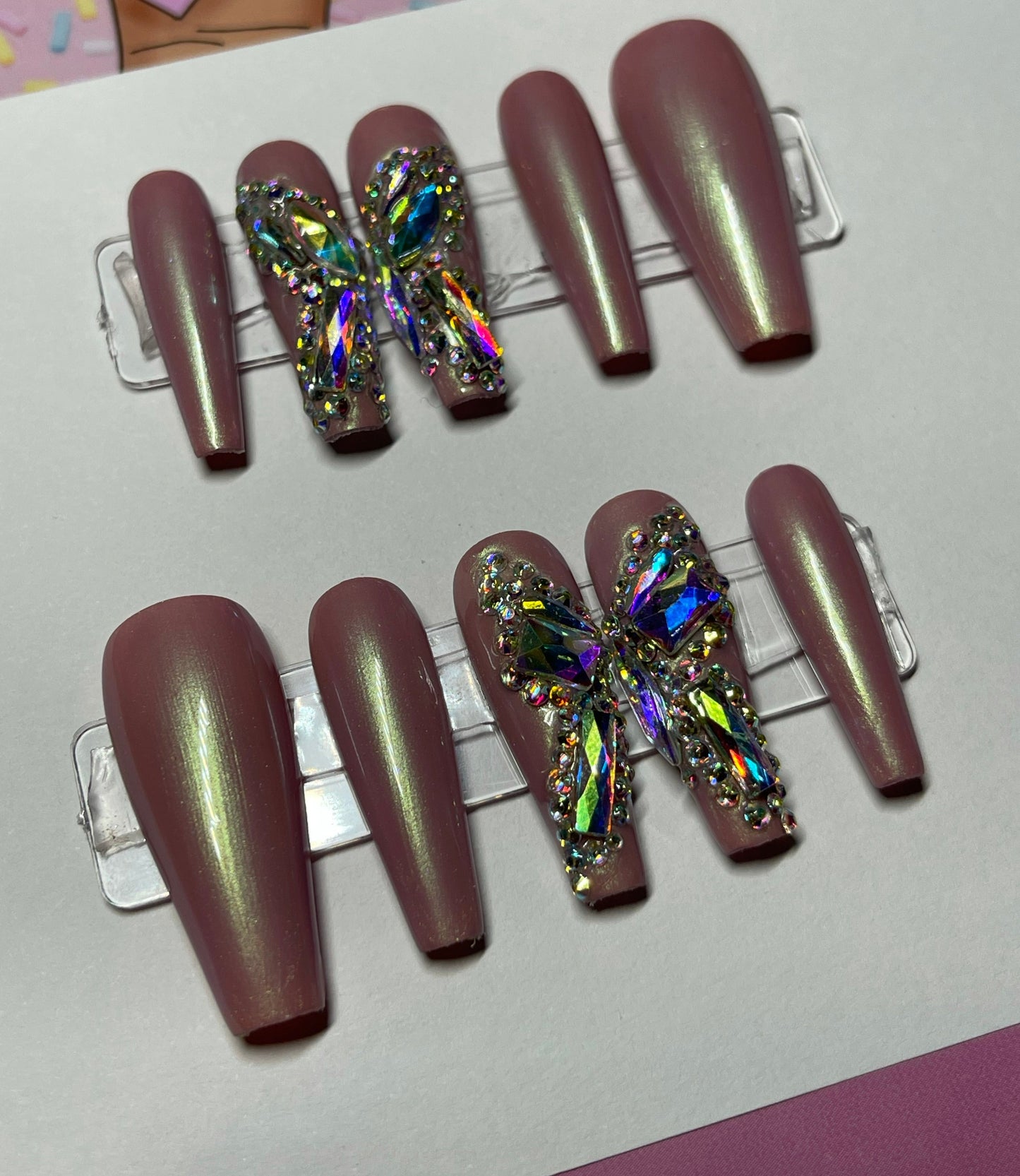 Shimmer Butterfly Bling