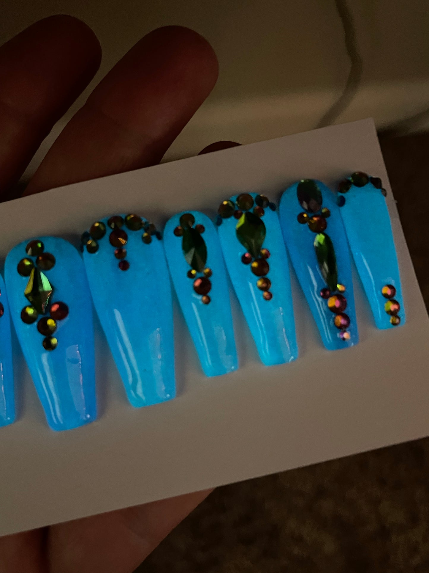 Glow Emerald Sparkle