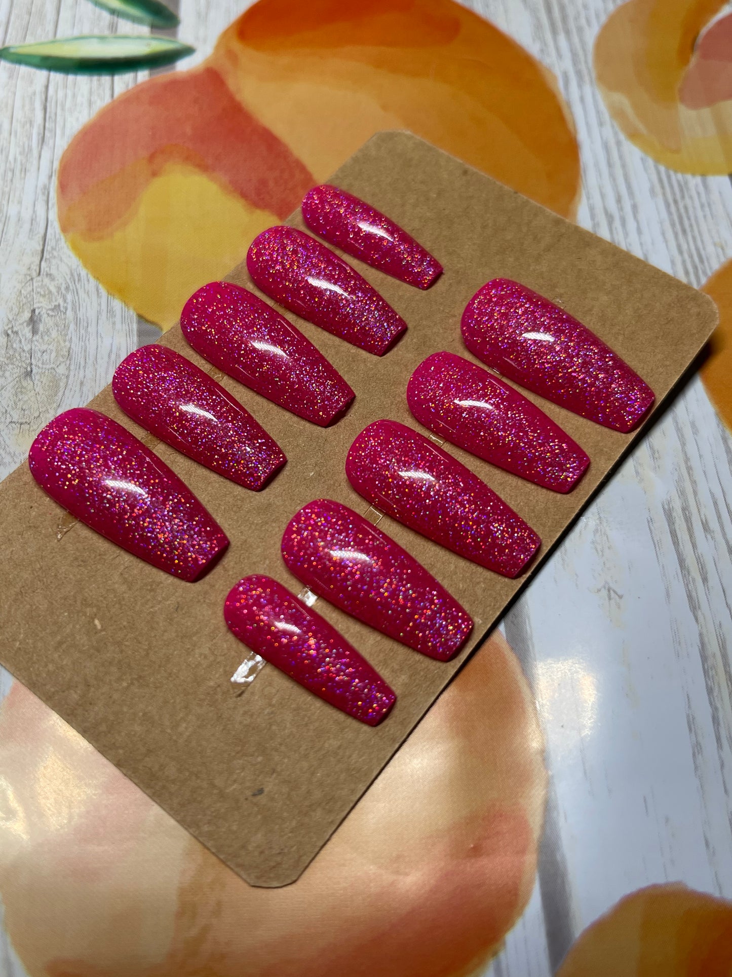 Holo Hot pink